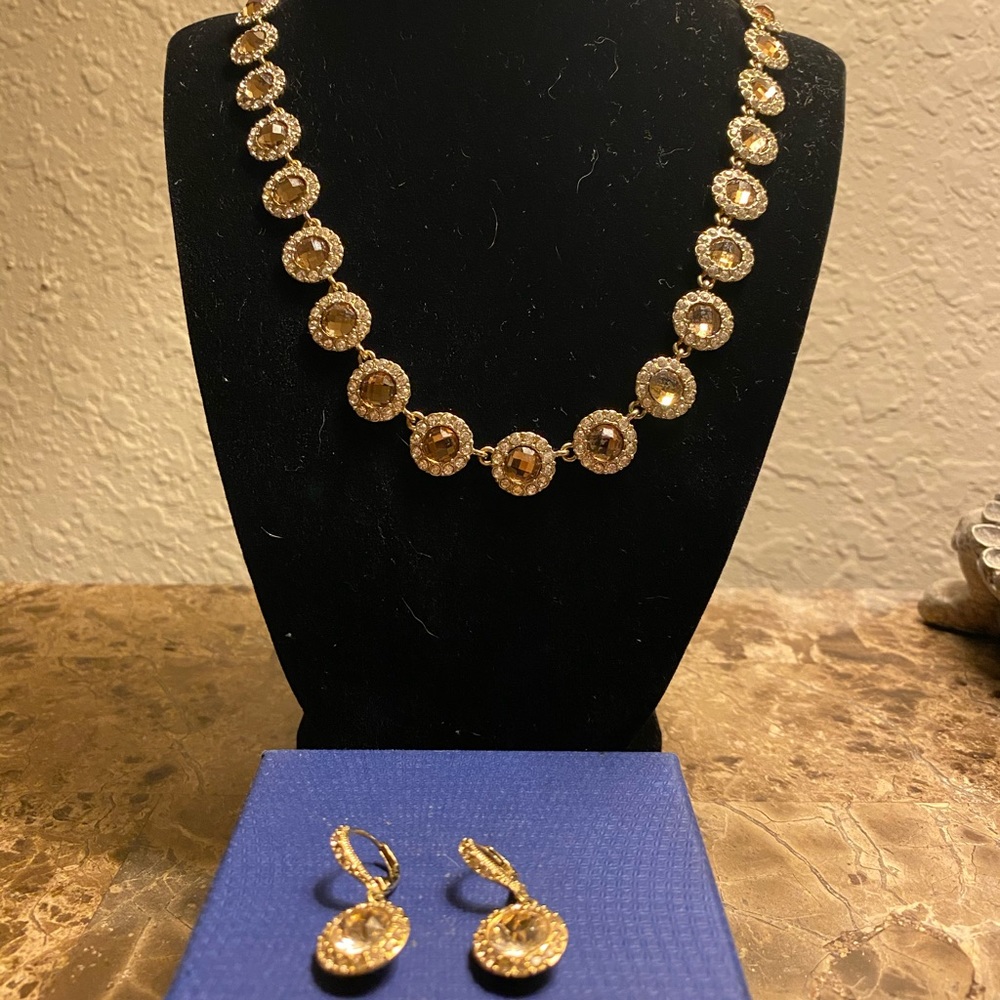 Authentic Givenchy earrings & necklace.